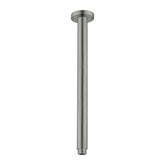 Nero Round Ceiling Arm 300mm long - Gun Metal Grey